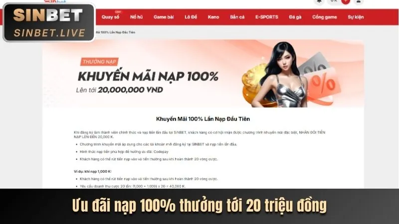 Hoàn Trả Casino Trực Tuyến Lên Đến 1.2%